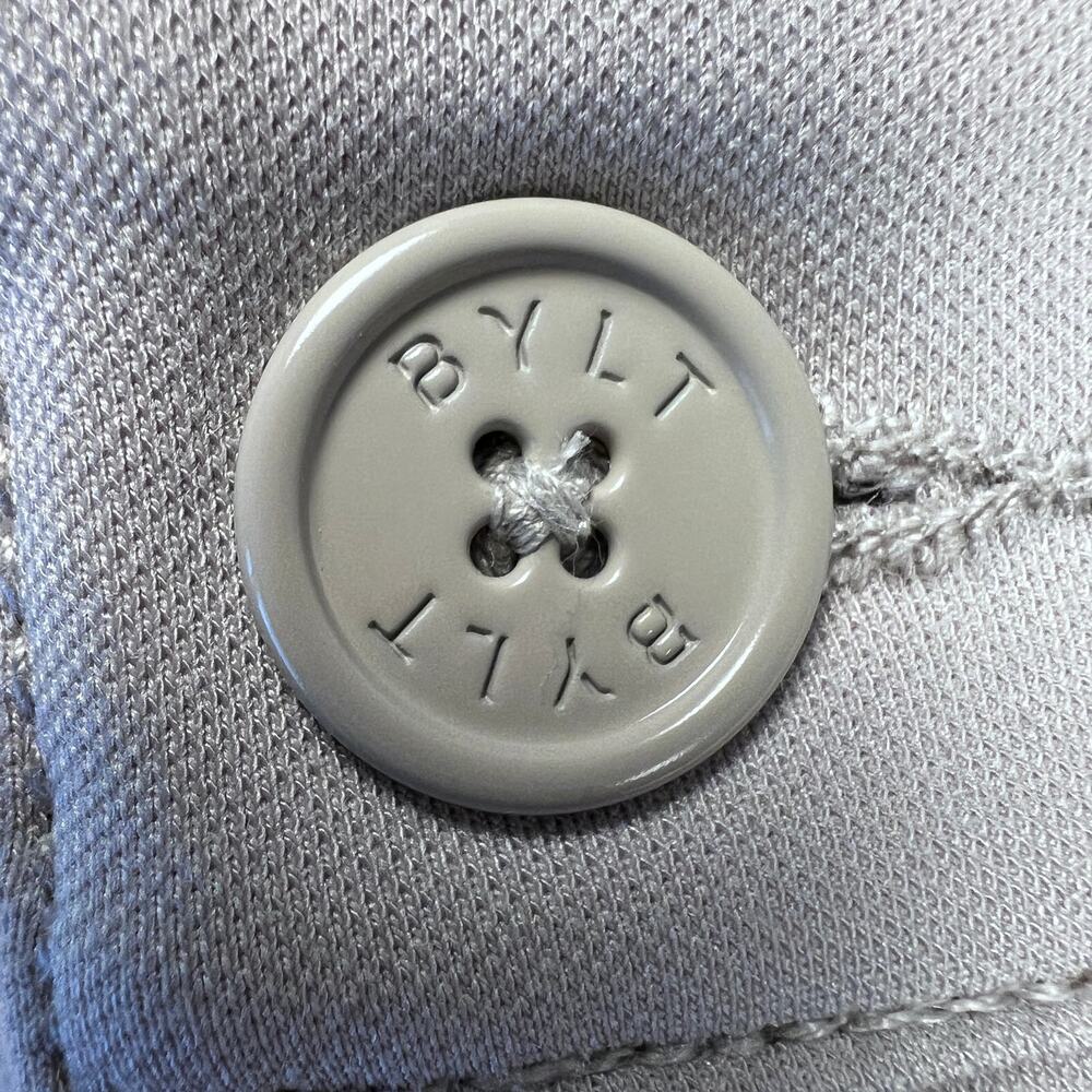 BYLT Basics Everyday Pant 2.0 Taupe Technical Stretch Chino Golf Pants Size 32 - Picture 10 of 16